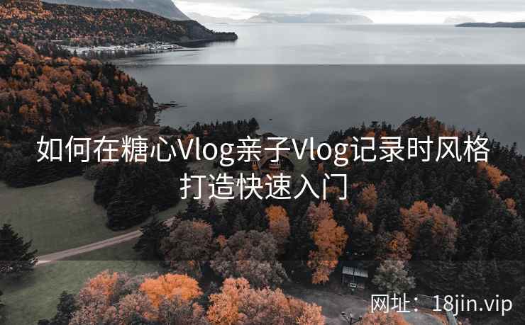 如何在糖心Vlog亲子Vlog记录时风格打造快速入门