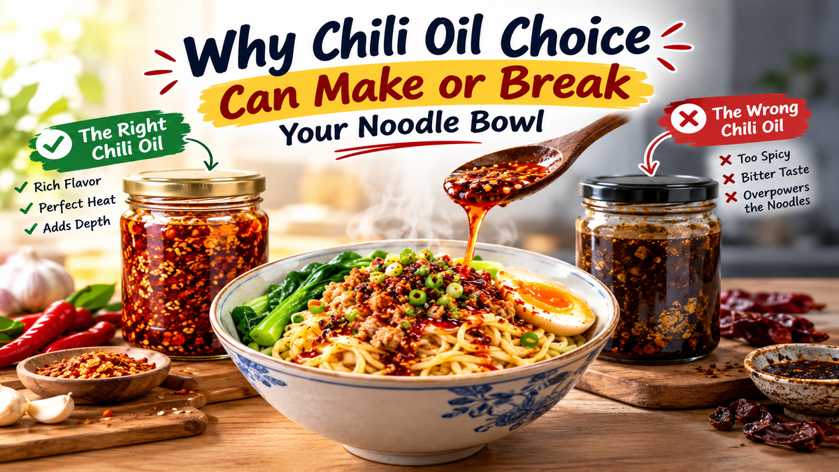 Why Chili Oil Choice Can Make or Break Your Noodle Bowl